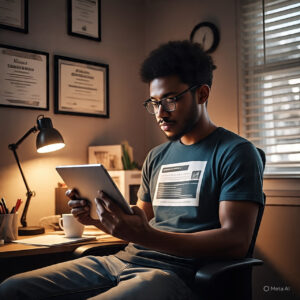 Freelancer learning new skills online